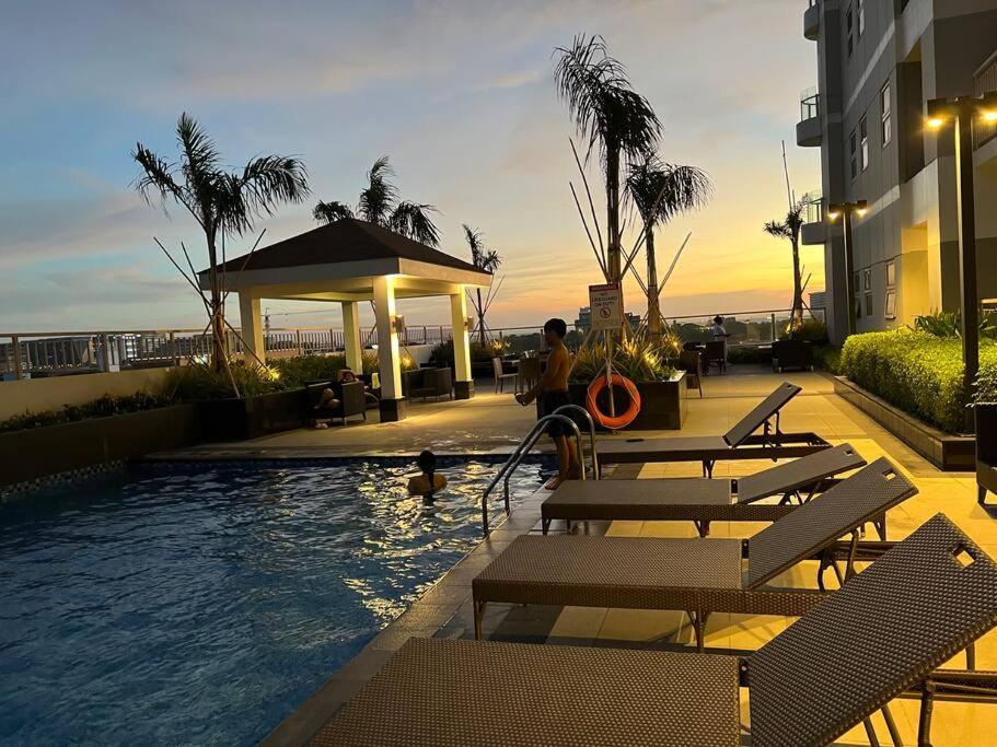 Beautiful 1Bed Condo Nr Airport, Moa, Makati, Bay Manila Exteriör bild