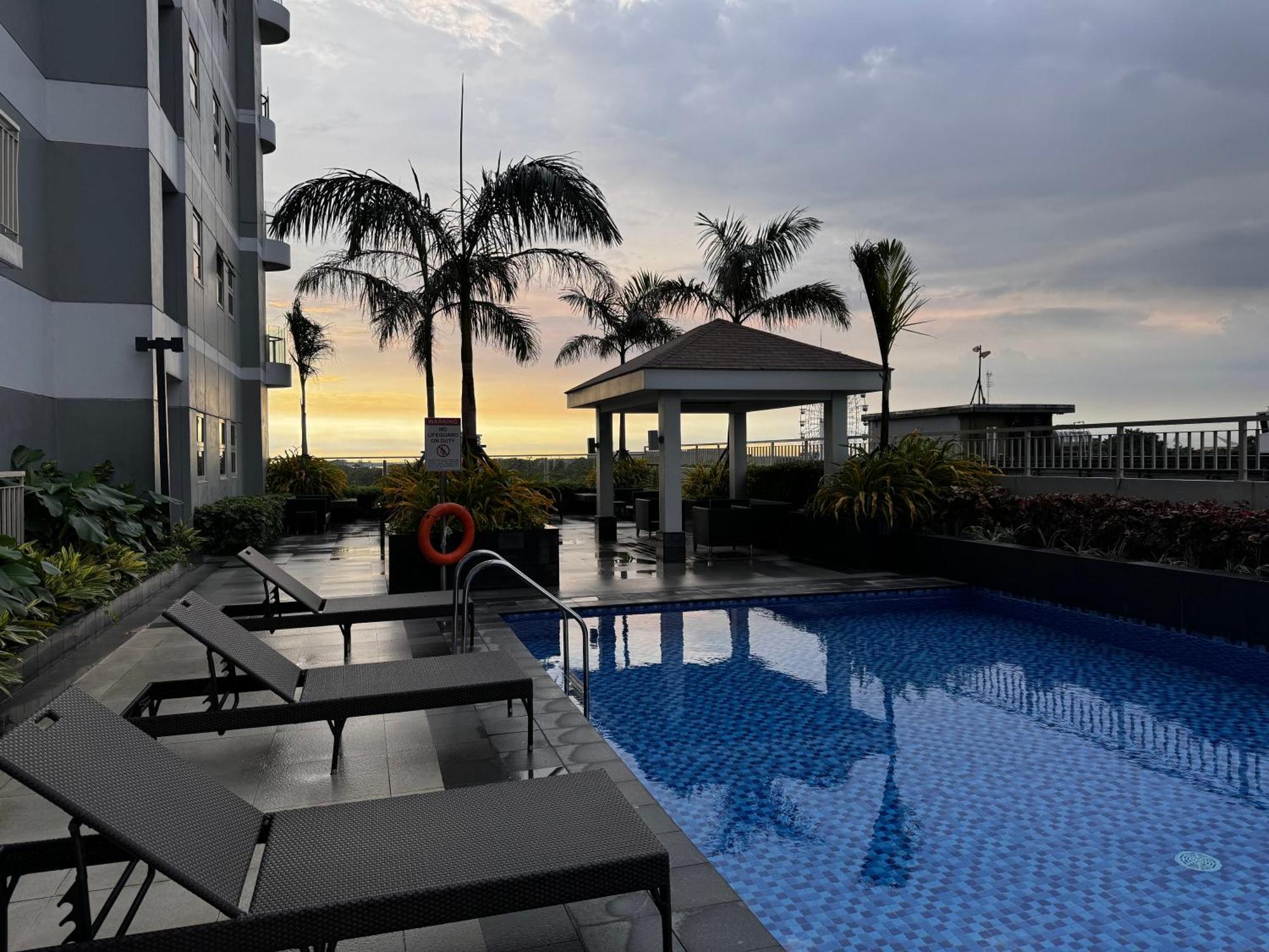 Beautiful 1Bed Condo Nr Airport, Moa, Makati, Bay Manila Exteriör bild